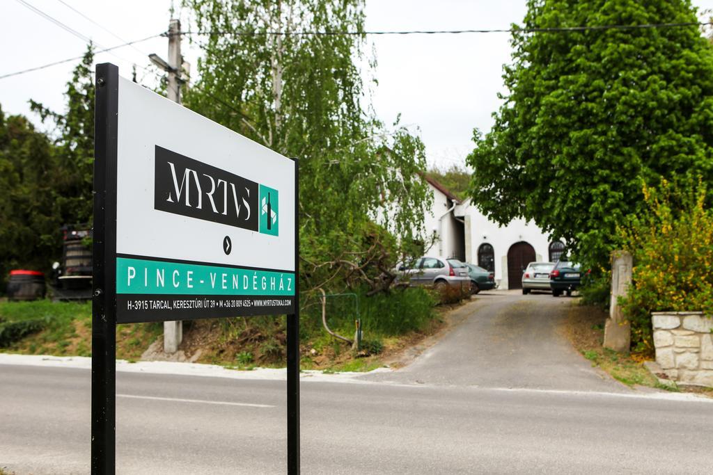 Myrtus Pince és Vendégház Tarcal Exterior foto